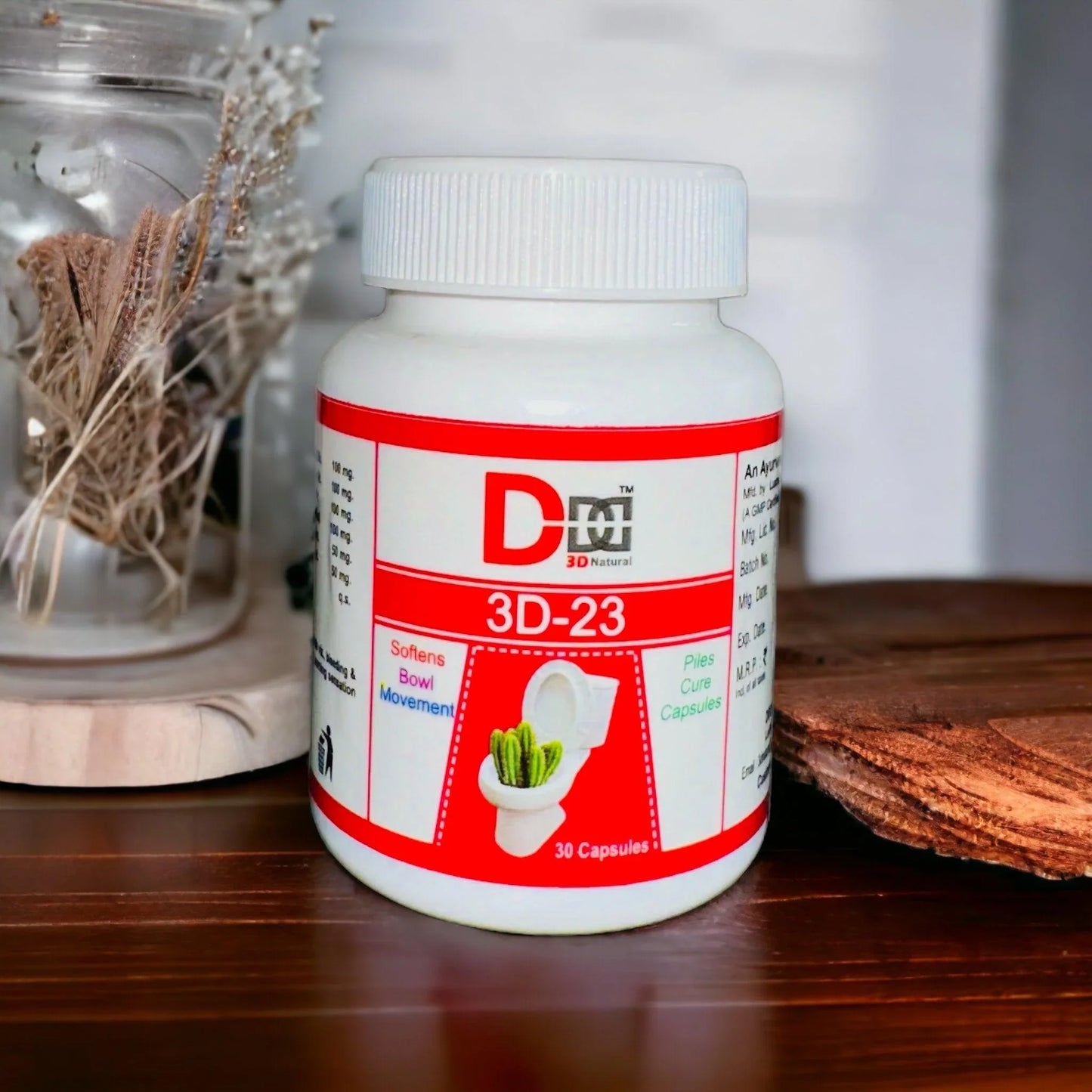 3D Piles Cure Capsules - DDD Natural Enterprises