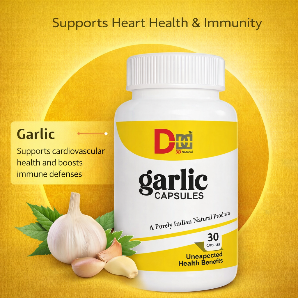 3D Garlic Capsules