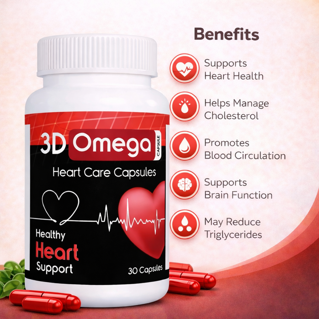 3D Omega Veg Capsules