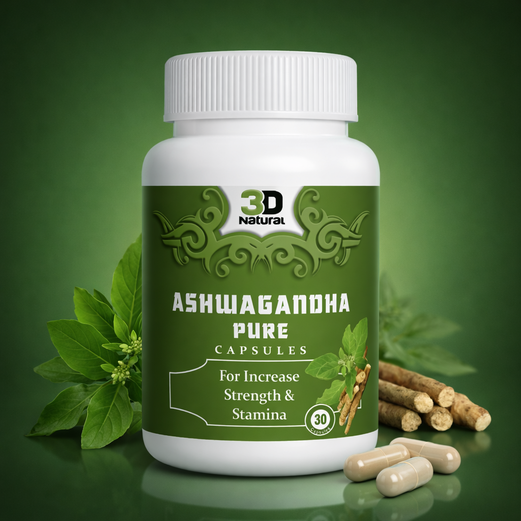 3D Ashwagandha Pure Capsules