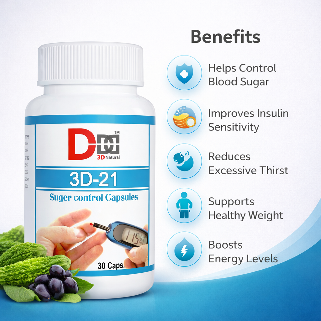3D-21 Sugar Control Capsules