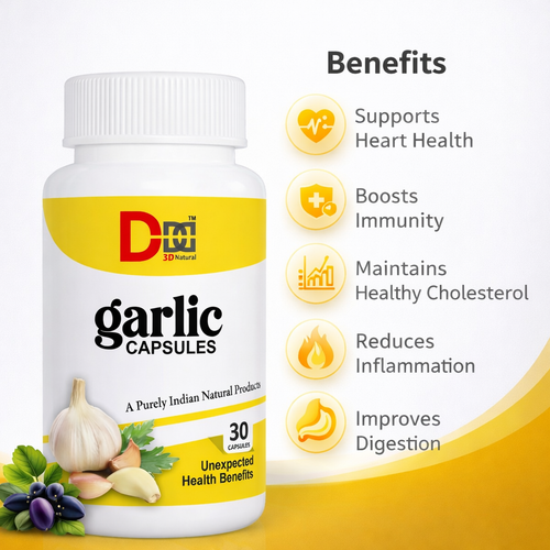 3D Garlic Capsules