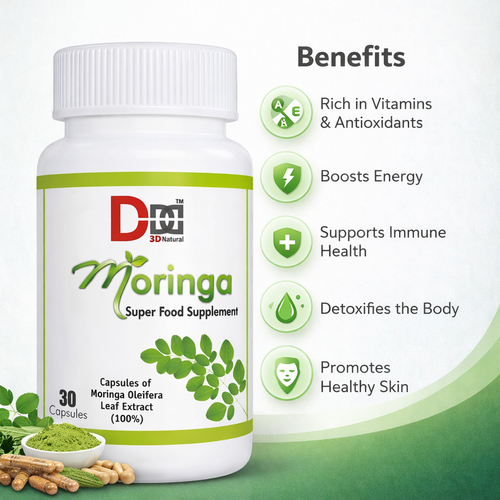 3D Moringa Capsules