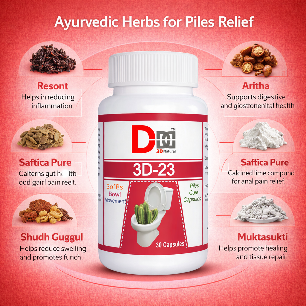 3D Piles Cure Capsules